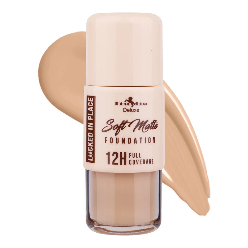 Locked In Place Soft Matte Foundation | Base de Maquillaje Liquida