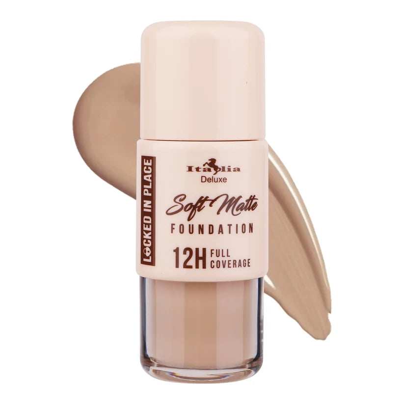 Locked In Place Soft Matte Foundation | Base de Maquillaje Liquida
