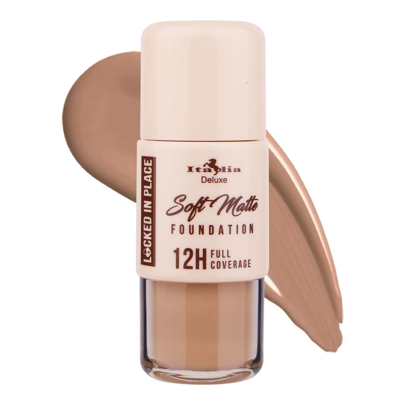 Locked In Place Soft Matte Foundation | Base de Maquillaje Liquida