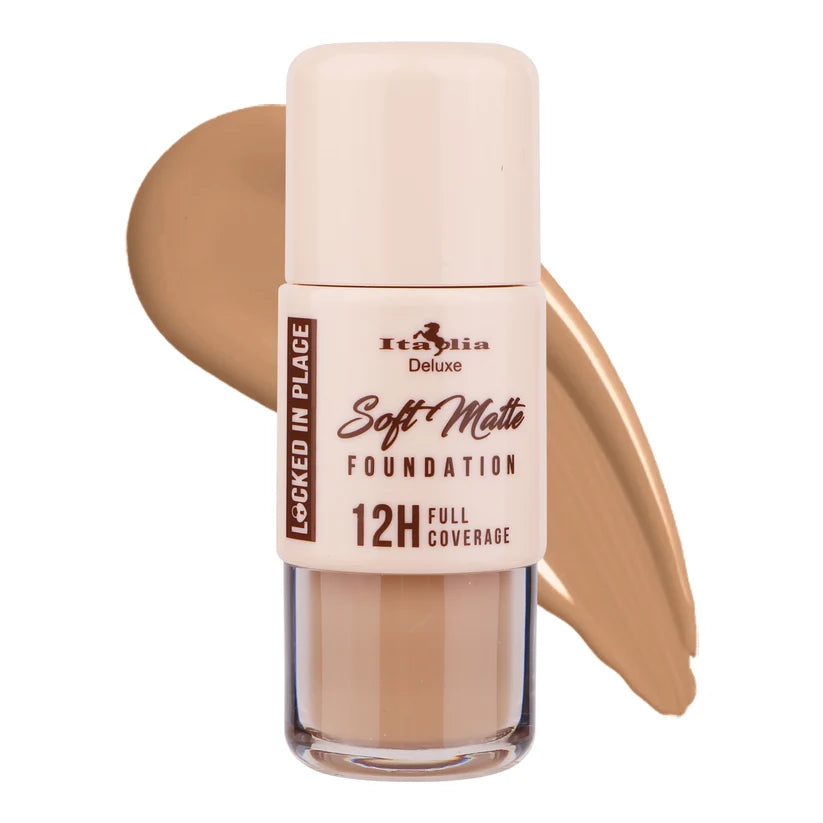 Locked In Place Soft Matte Foundation | Base de Maquillaje Liquida