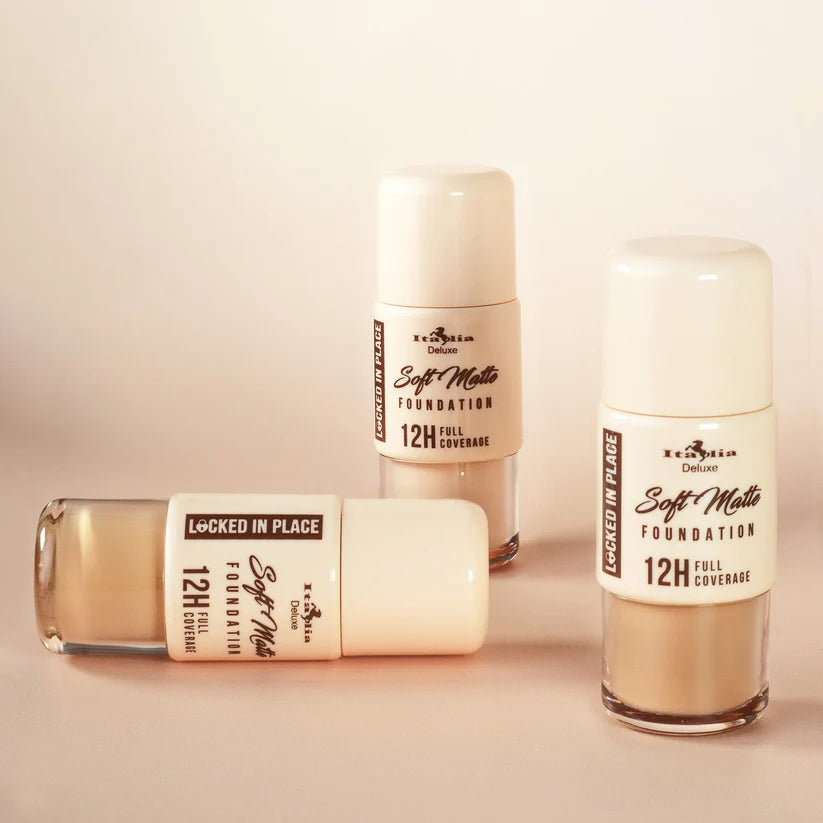 Locked In Place Soft Matte Foundation | Base de Maquillaje Liquida