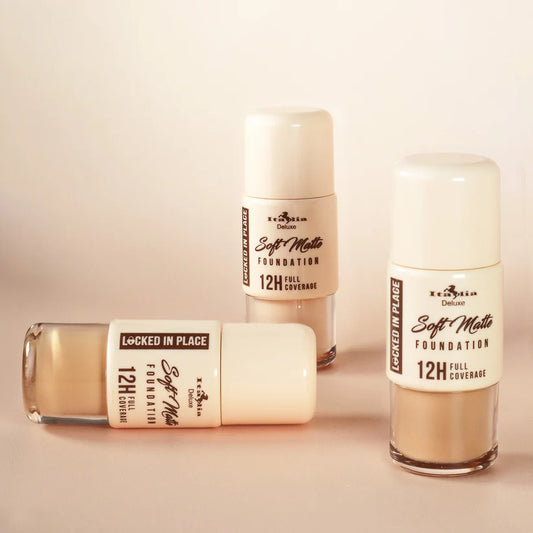 Locked In Place Soft Matte Foundation | Base de Maquillaje Liquida