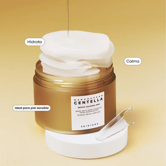 Centella Quick Calming Pad 70pz | Almohadilla calmante para rostro
