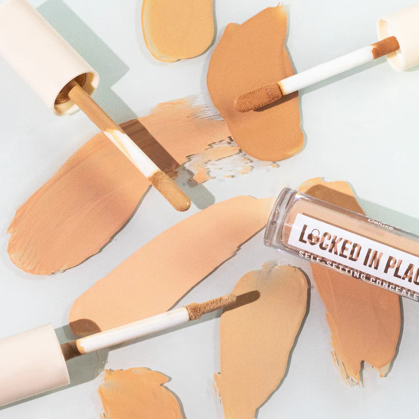 Locked In Place Self Setting Concealer | Corrector de fijación segura