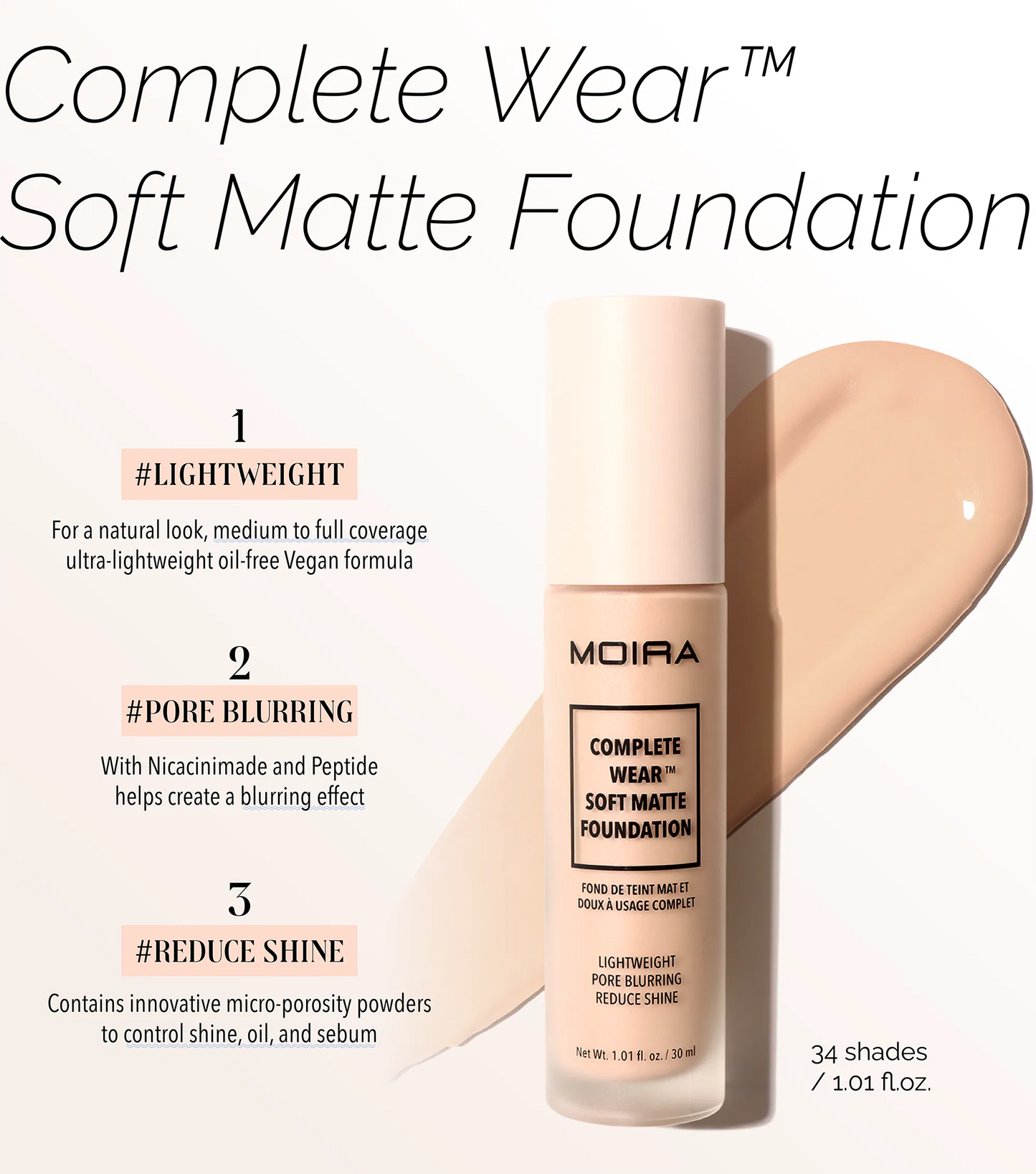 Complete Wear Soft Matte Foundation | Base de maquillaje