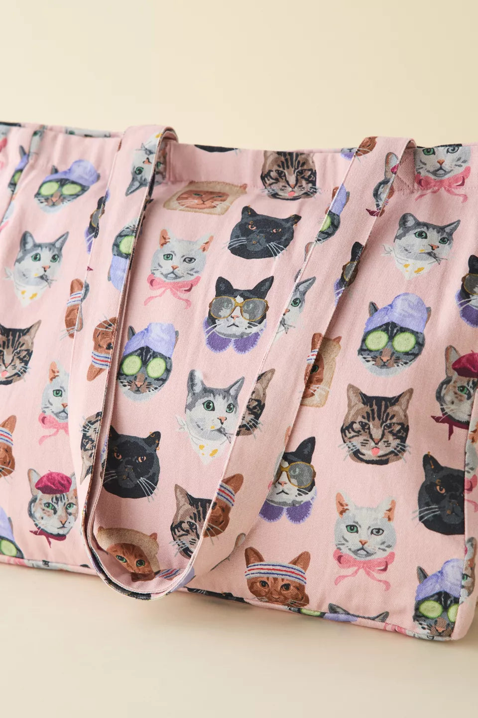 Mia Patterned Market Tote Bag | Bolso de mano estampado Mia