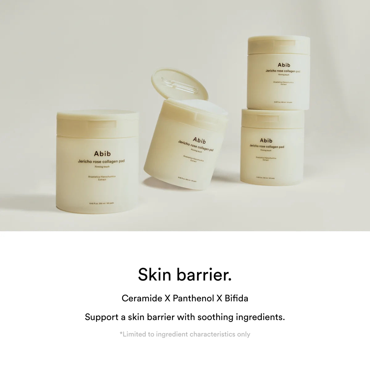 Jericho rose collagen pad Firming Touch | Almohadillas reafirmantes para rostro