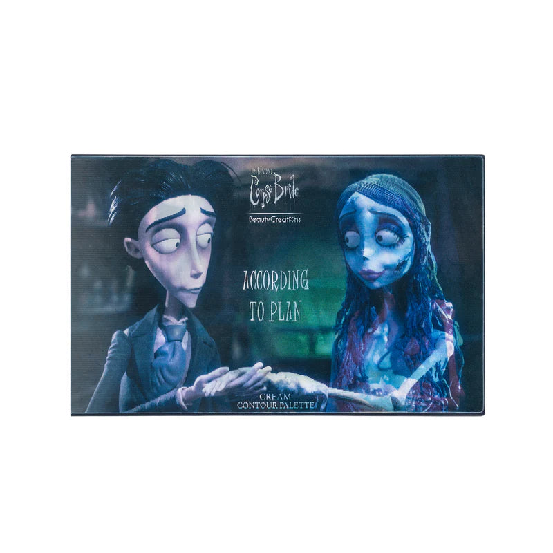 Corpse Bride x Beauty Creations According To Plan | Paleta de Rostro | Edición limitada