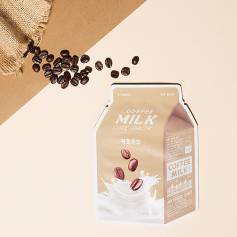 Coffee Milk One-Pack Sheet Mask | Mascarilla
