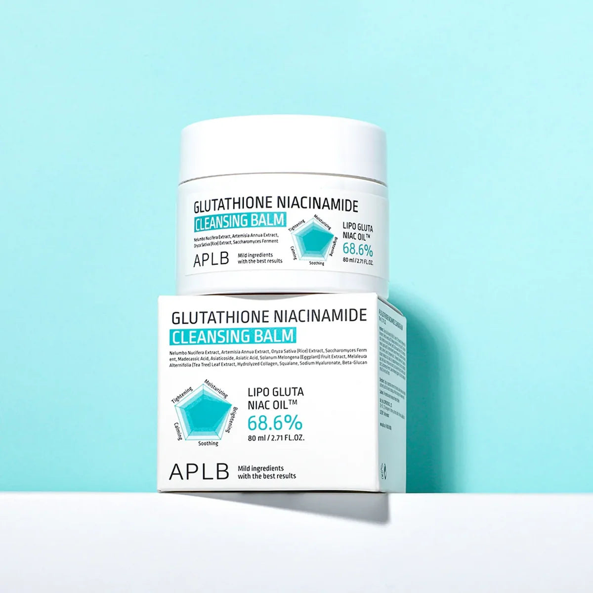 APLB Glutathione Niacinamide Cleansing Balm 80 ML | Balsamo Limpiador