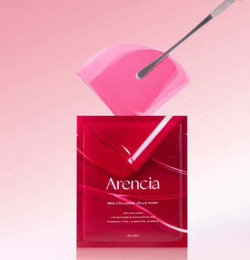 Arencia Red Collagen Jello Mask | Mascarilla rellenadora antioxidante