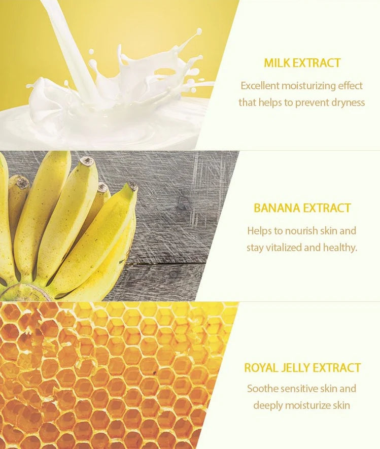 Banana Milk One-Pack Sheet Mask | Mascarilla