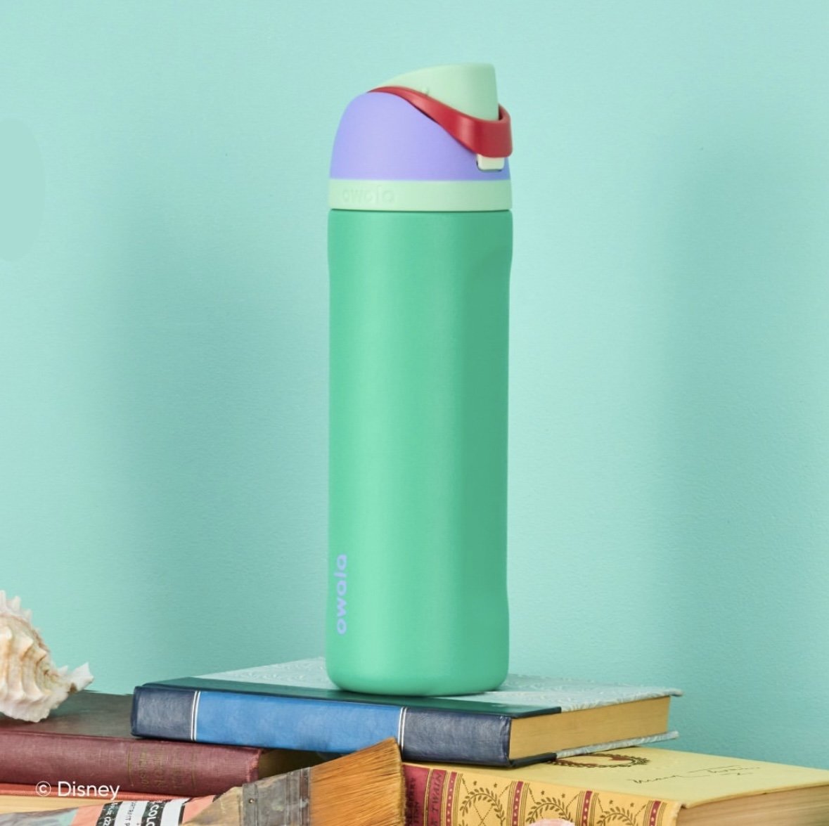 Ariel | Freesip Water Bottle Disney Princess Collection 24 oz | EDICIÓN LIMITADA