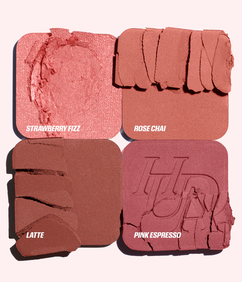 STRAWBERRY LATTE  | Limited Edition Blush Filter Palette | Paleta de rubores