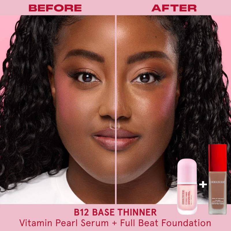 B12 Base Thinner Luminous Vitamin Pearl Boosting Serum  | Suero diluyente