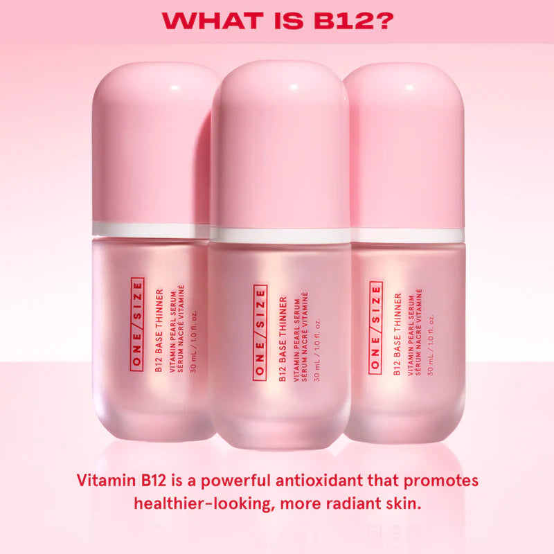 B12 Base Thinner Luminous Vitamin Pearl Boosting Serum  | Suero diluyente