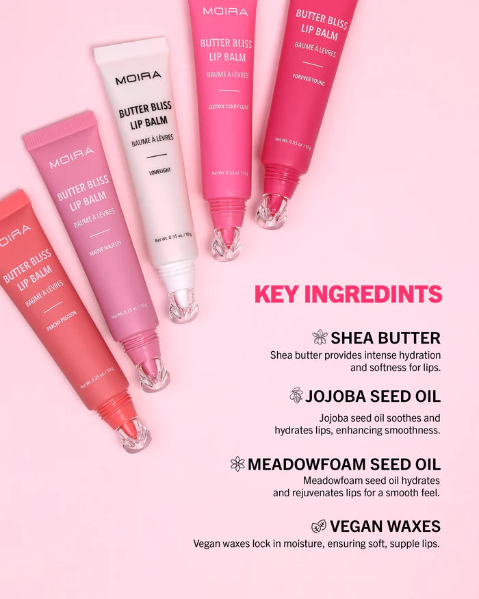 Butter Bliss Lip Balm NUEVOS TONOS | Bálsamo glossy para labios