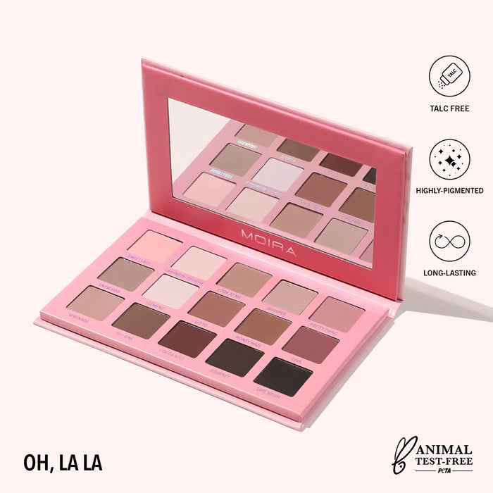 Oh La La Eyeshadow Palette | Paleta de Sombras