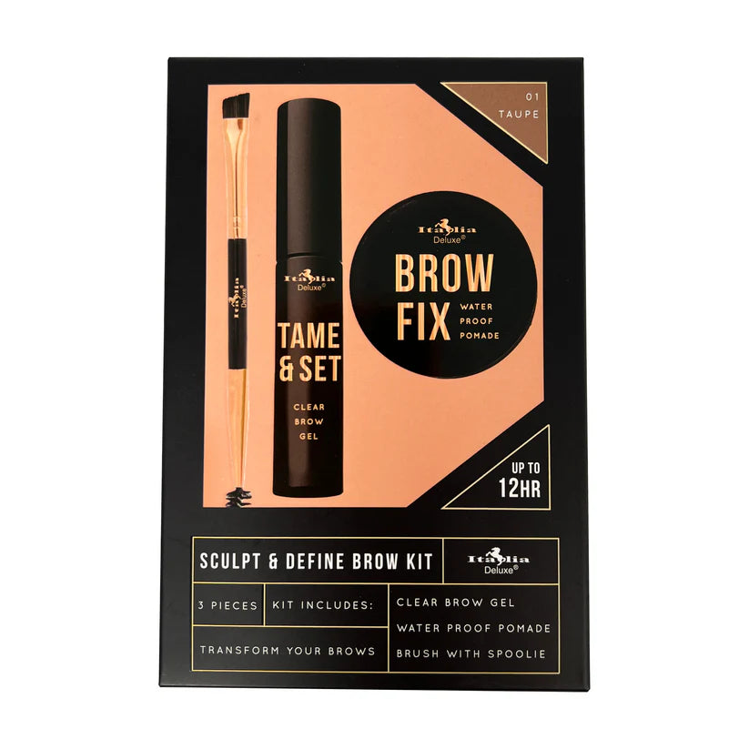 Brow Fix Kit | Set para cejas | sombra + gel + brocha