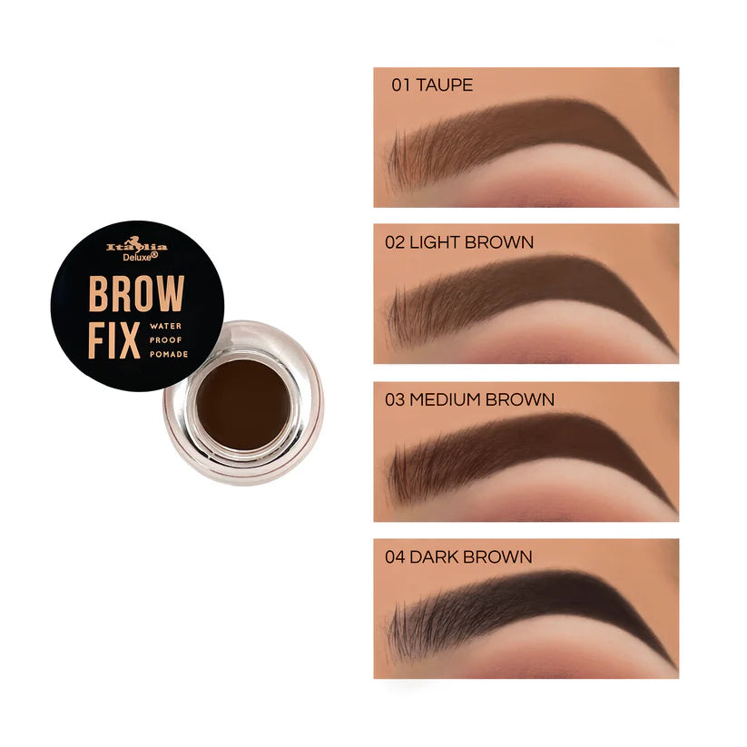 Brow Fix Kit | Set para cejas | sombra + gel + brocha