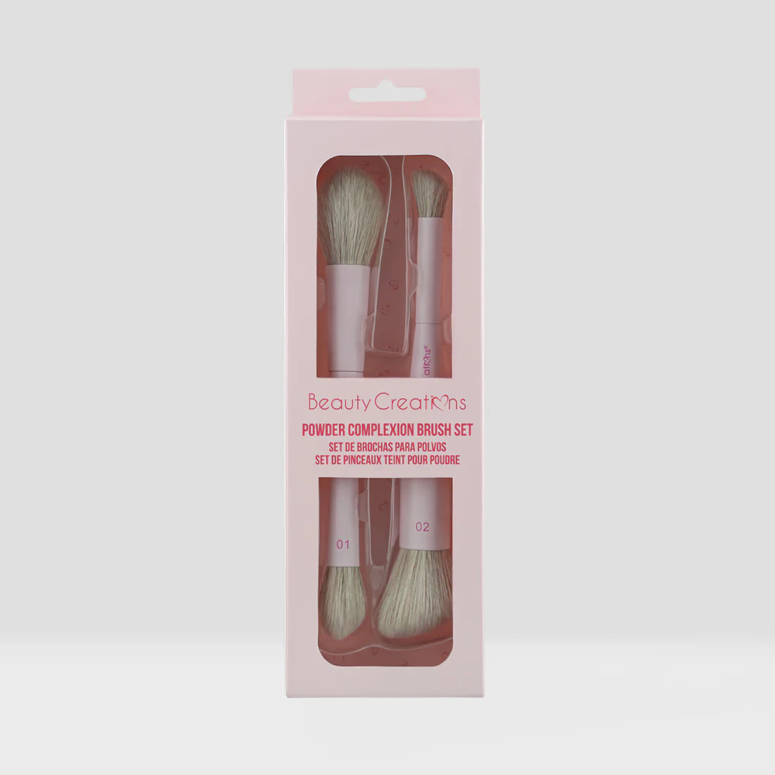 Powder Complexion Brush Set | Set de brochas doble para polvos