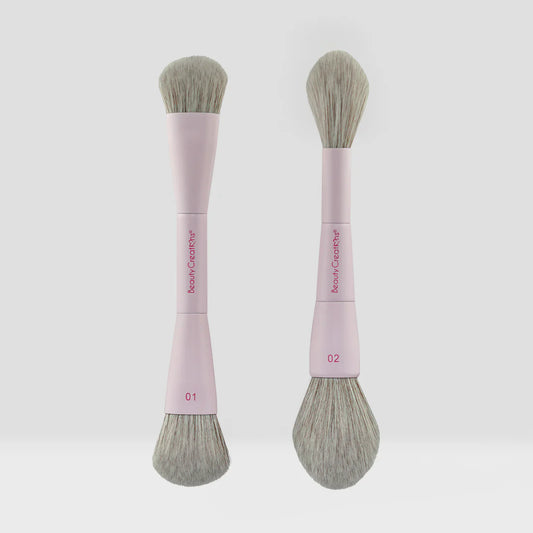 Powder & Cream Complexion Brush Set | Set de brochas doble