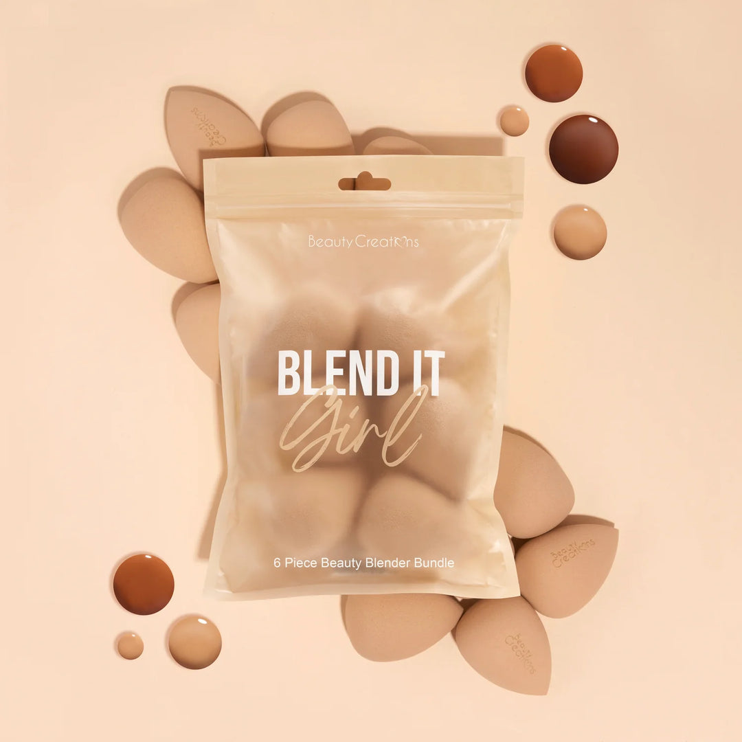 Nude Blend It Girl | Set de Esponjas | 6 pz