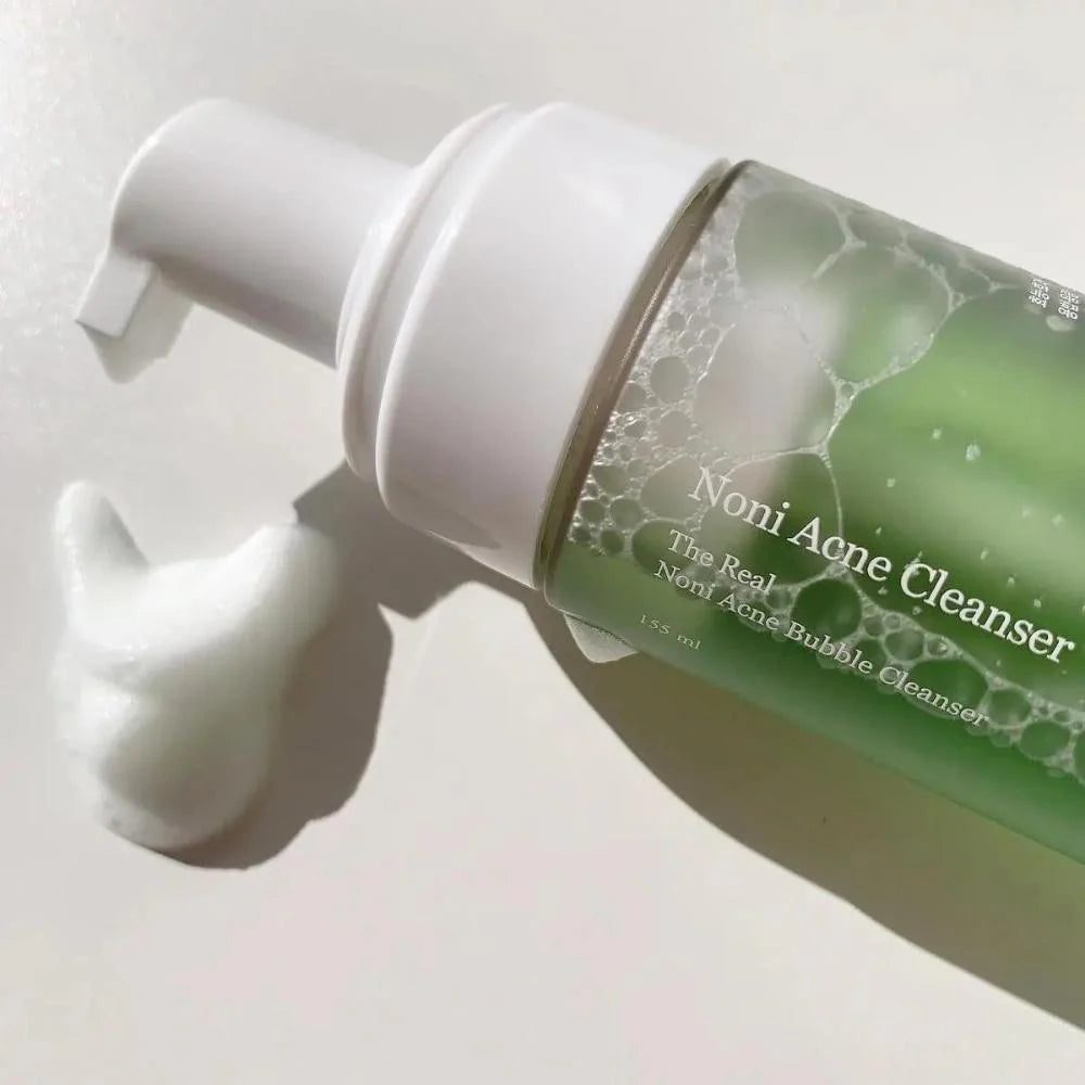 The Real Noni Acne Bubble Cleanser | Limpiador facial en espuma