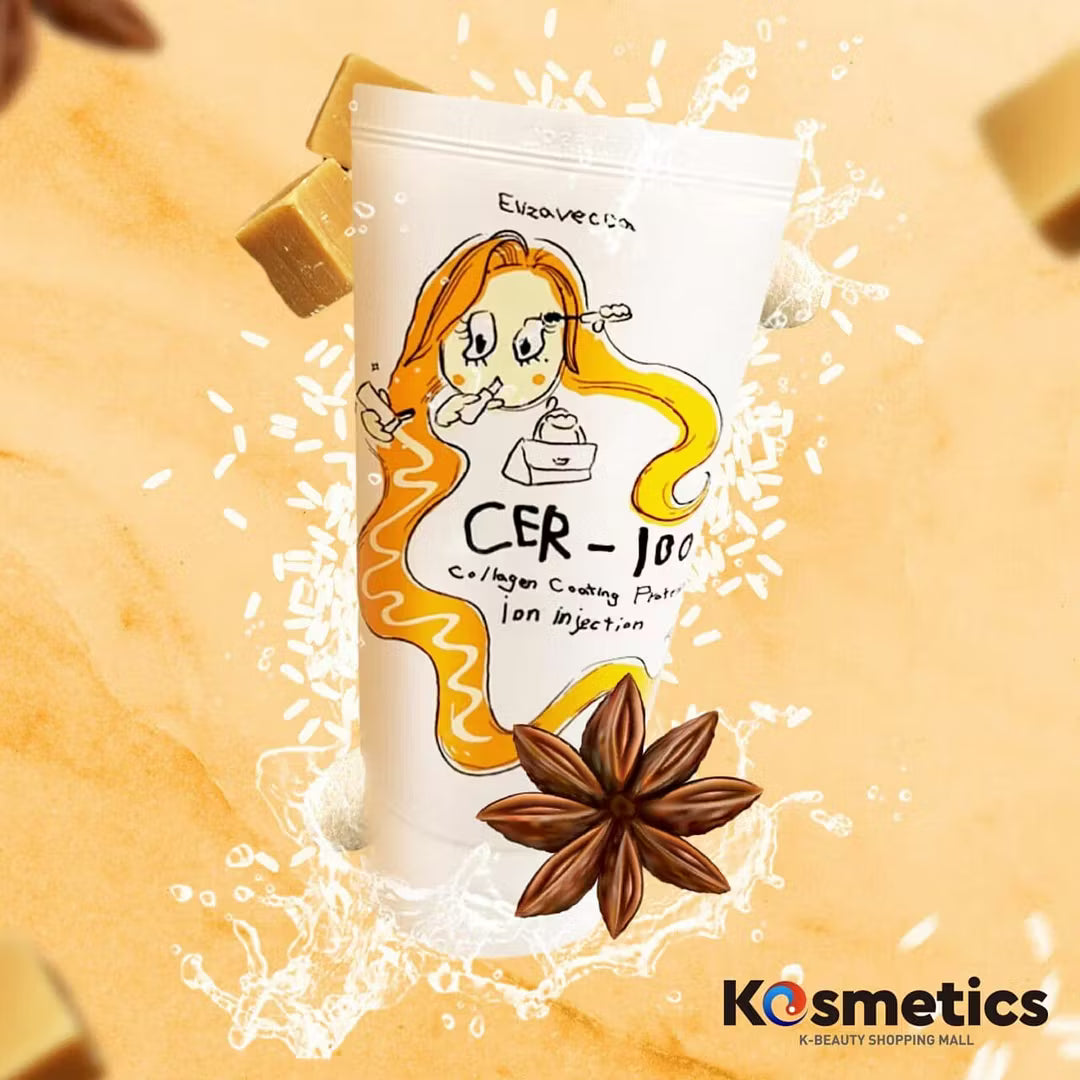 CER-100 Collagen Coating Protein Ion Injection | Tratamiento Hidratante Sin Enjuague