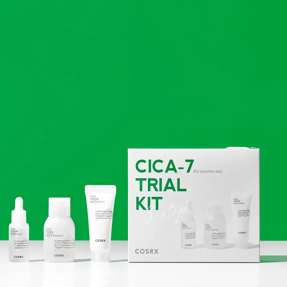 Cica-7 Relief Kit | Set de cuidado facial fortalecedor