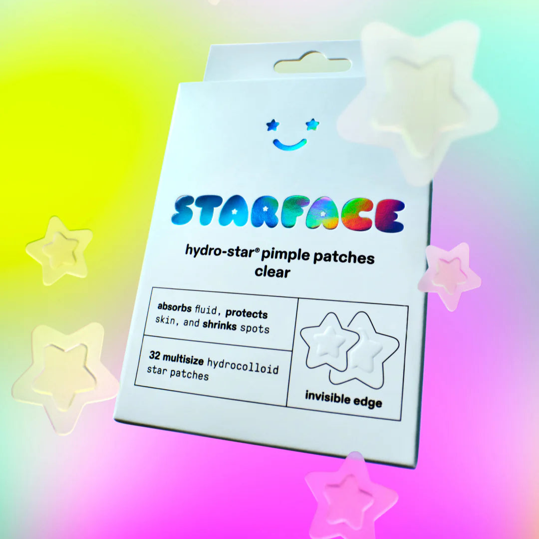 Starface Hidrocolloid Patches Clear | Parches Invisibles Hidrocoloides para brotes