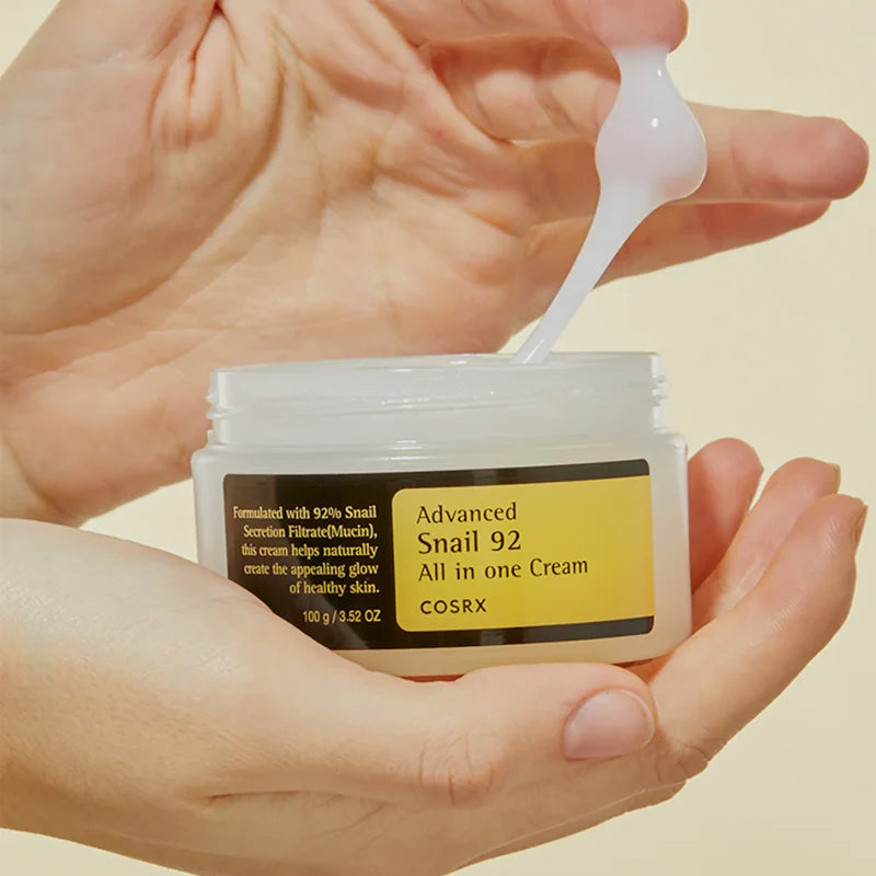 Advanced Snail 92 All in one Cream | Crema hidratante reparadora para rostro