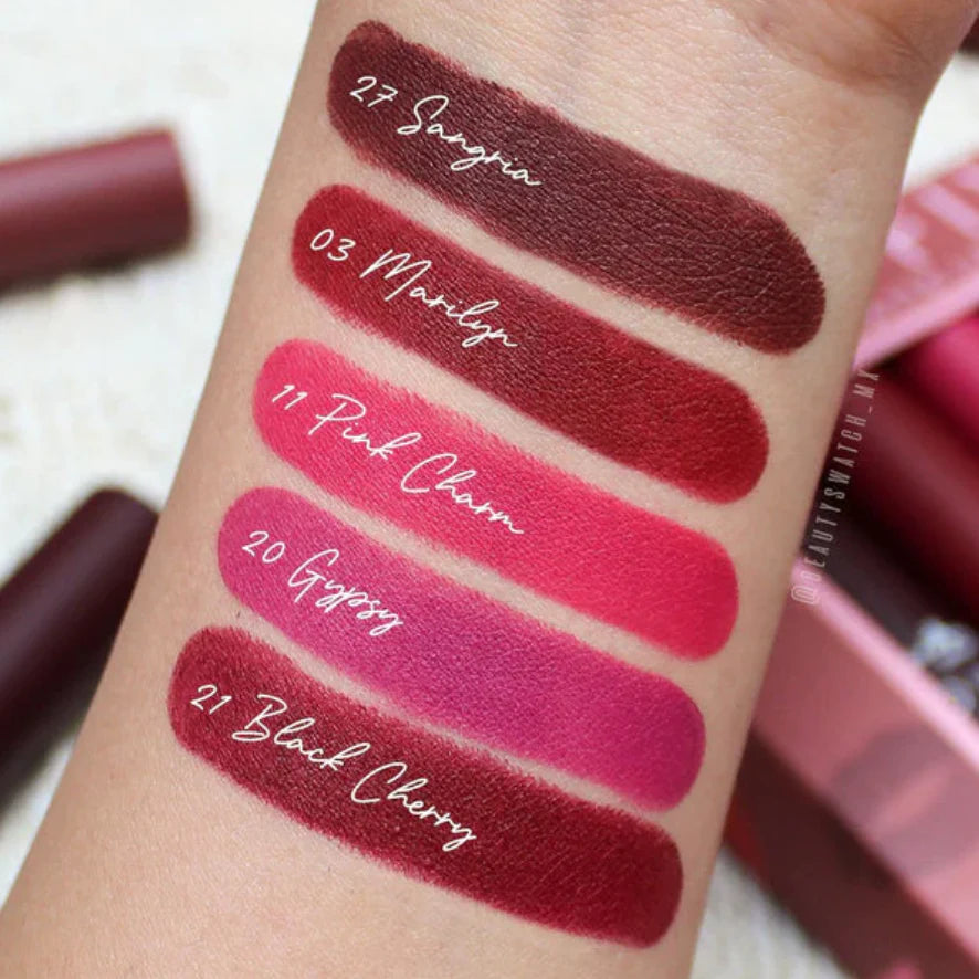 Baddie Babes Top Five Matte Lipstick | Set de Labiales en Barra