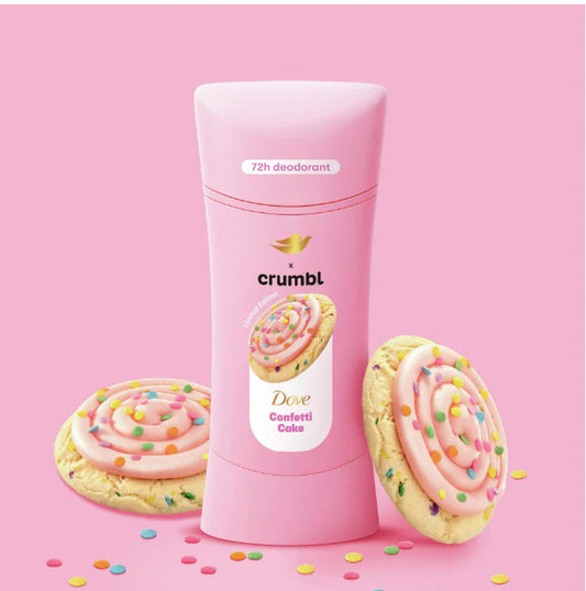 Dove Crumbl Deodorant Stick Crumbl Confetti Cake | Desodorante para axilas