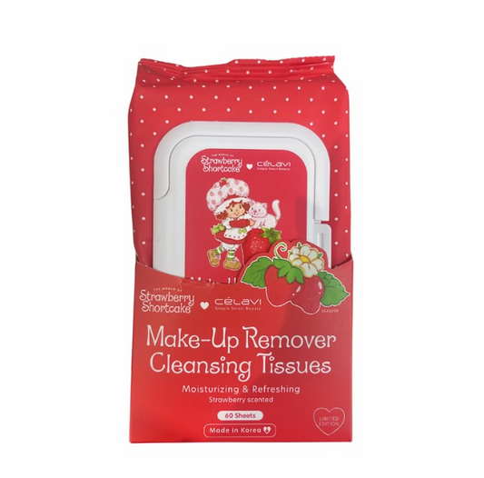 Strawberry Shorcake Makeup Remover Wipes | Toallas desmaquillantes | Rosita Fresita
