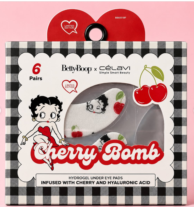 Cherry Bomb Hydrogel Under Eye Pads x Betty Boop | Parches para ojeras