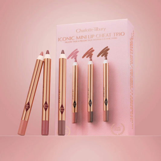 Mini Iconic Lip Cheat Lip Liner Trio | Set de delineador de labios