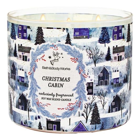 Christmas Cabin 3 Wick Candle | Vela aromática de 3 mechas - 411 gr