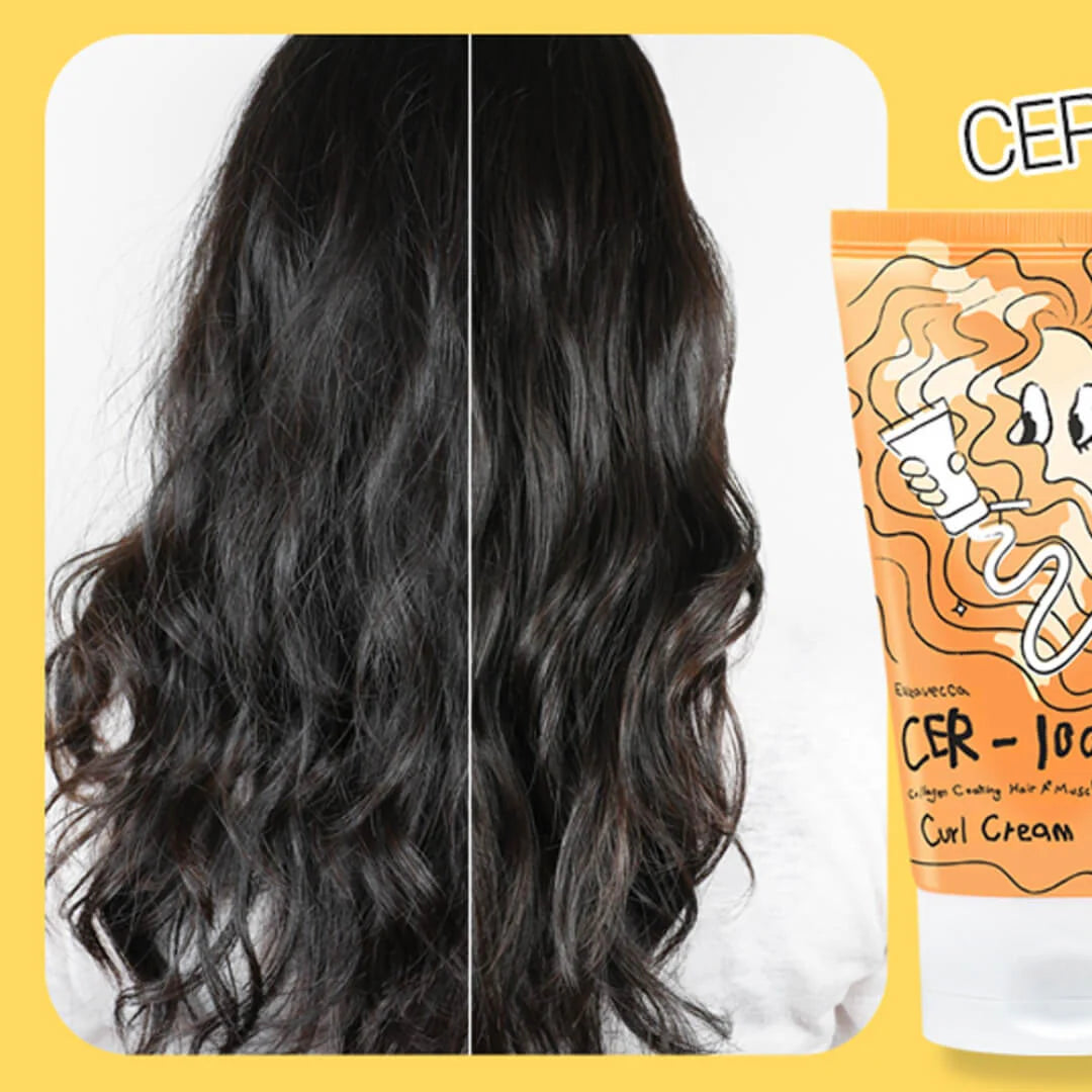 Cer-100 Collagen Coating Hair A+ Muscle Curl Cream | Crema para cabello rizado