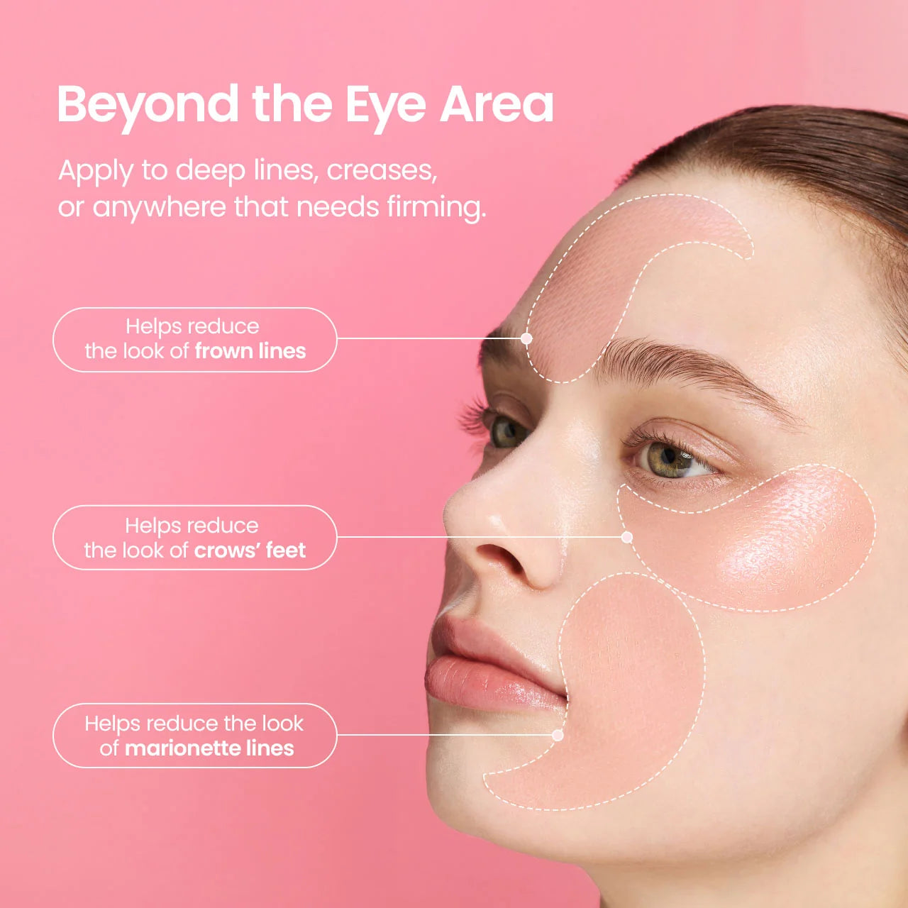 Collagen Peptide Eye Patches | Parches de ojos de Collageno