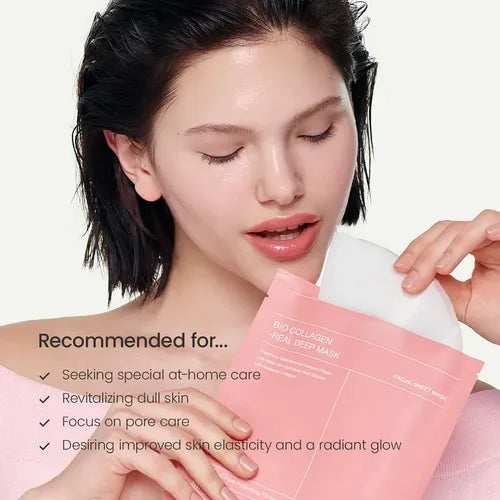 Bio-Collagen Real Deep Mask | Mascarilla hidratante