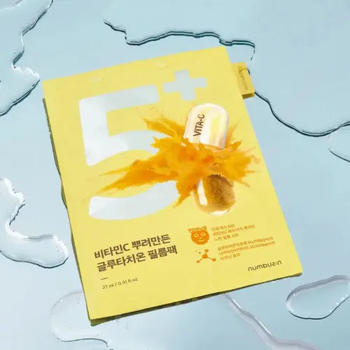 No.5+ Glutathione Vitamin Concentrated Mask | Mascarilla facial hidratante