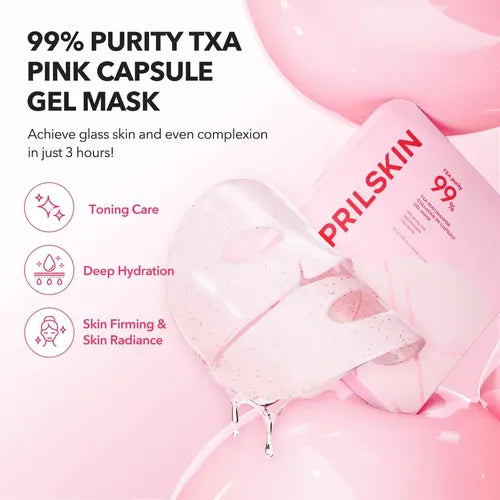TXA Purity 99% Niacinamide Collagen Mask | Mascarilla | Elasticidad y Aclarante