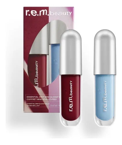 Mini Essential Drip Glossy Balm Duo | Set de labiales mini