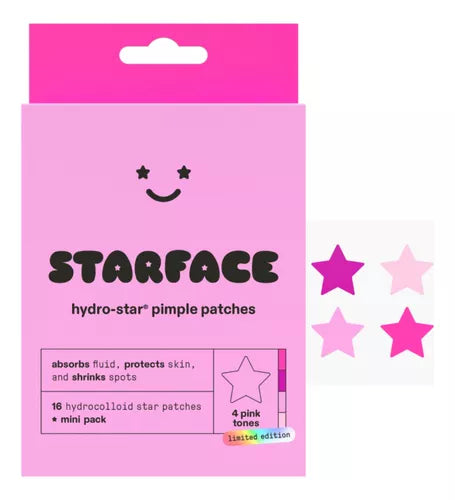 Starface Pink Hidrocolloid Patches | Parches Hidrocoloides para brotes