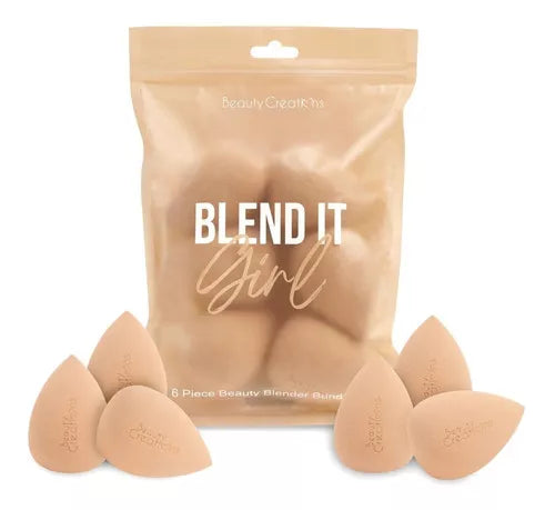 Nude Blend It Girl | Set de Esponjas | 6 pz