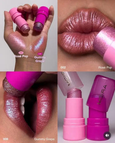 Icy Glow Jelly Stick | Stick multiuso iluminador, sombra