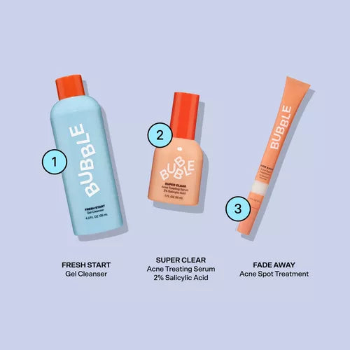 Bubble Skincare Acne Treatment | Set de Skincare