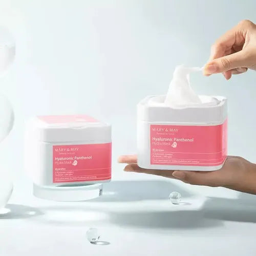 Hyaluronic Panthenol Hydra Mask 30ea | Paquete de mascarillas para rostro