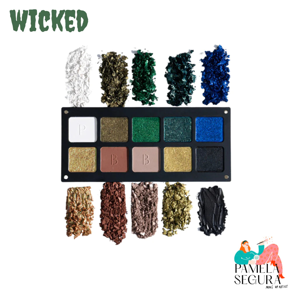 Wicked Palette x Pamela Segura Eyeshadow Palette | Paleta de sombras | Paleta de sombras